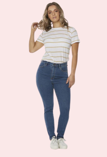Chic Fit Noir Elegance Skinny Jeans - My Vastra