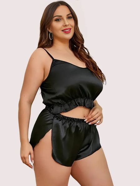 Extra Plus Size Cami top shorts set 6XL