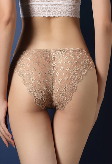 Ladies Best Transparent Lace Hipster Brief Pk Of 2 - My Vastra