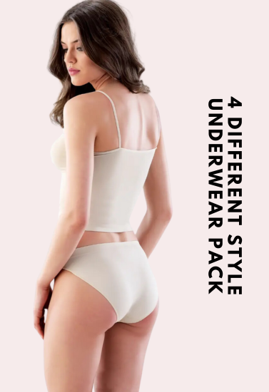 4 Different Style Underwear Pack - My Vastra