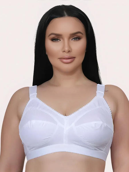 FD Plus Size Sweat-Absorbent Bra – Soft, Breathable & Summer-Ready
