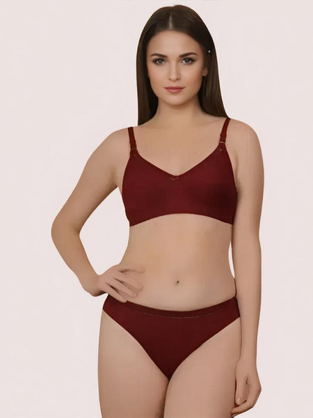 EasyBreeze Cotton Bra & Panty Set