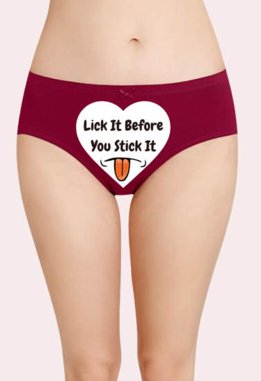Playful Custom Message Intimate Panty - My Vastra
