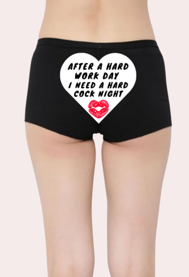 Her Exclusive Naughty Quotes Panties - My Vastra