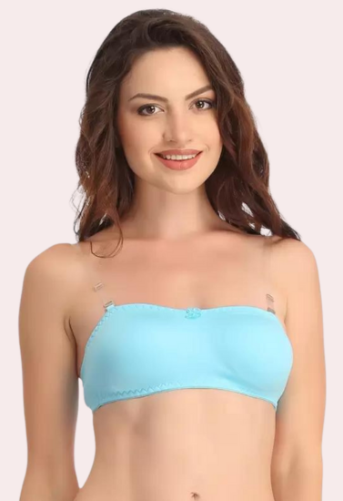 Women's Comfy Wirefree Micro Touch Stretch Tube Bra - My Vastra