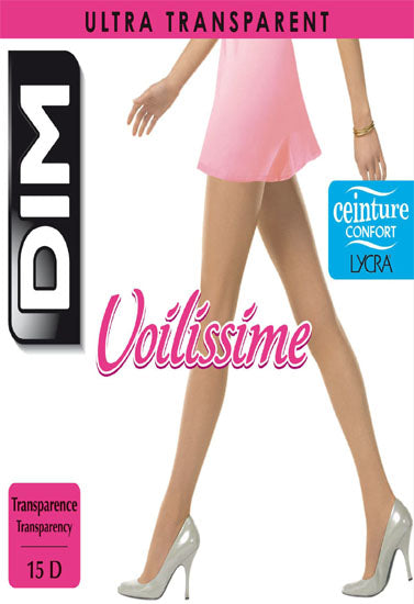 Dim voilissime 15 denier women beige pantyhose Pack of 2 - My Vastra