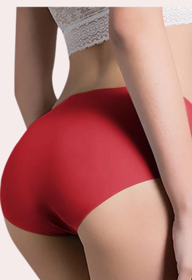 Women's Solid Color Seamless Boyshorts, 6pack - My Vastra