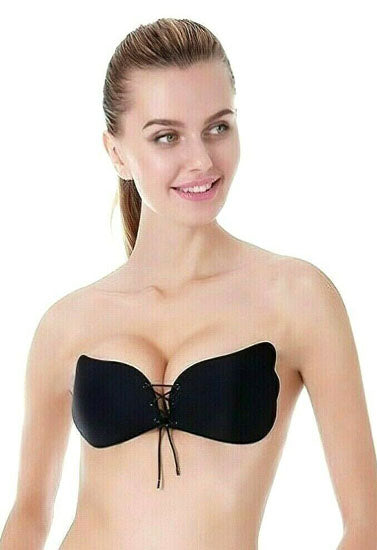 2 Pack Non-Wired Padded Stick-On Push-Up Bra - My Vastra