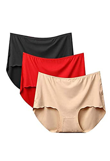 3 Pack luxury laser cut seamless panties - My Vastra