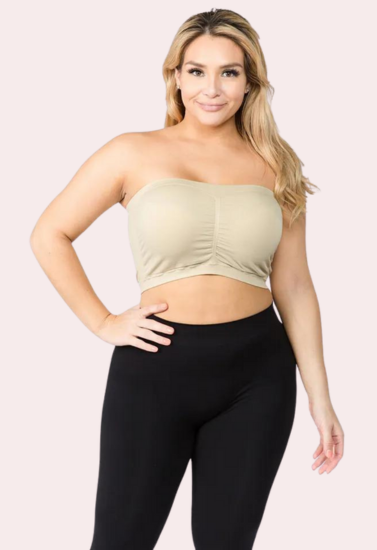 2-Pack Sexy Tube Bandeau Bra Tops for Women - My Vastra