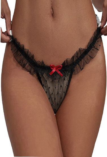 Womens Hot Trim Lattice Straps G-string Underwear - My Vastra
