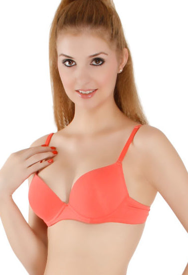 Comfortable Padded Non Wired Smooth T-Shirt Bra - My Vastra