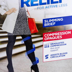 Warner's Sheer Relief For Active Legs Travel Support Pantyhose - My Vastra