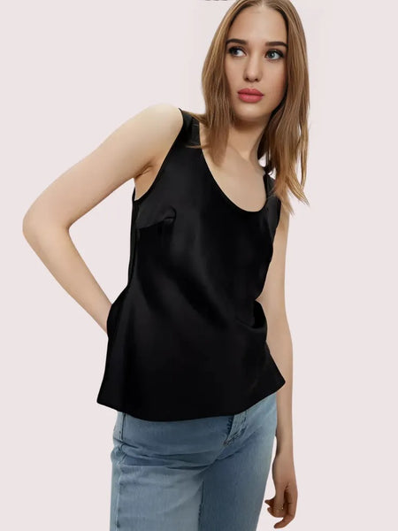 Versatile Silk Camisole for Day to Night