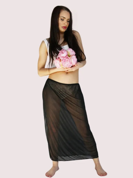 Sheer Underskirt Petticoat for Plus Size Ladies