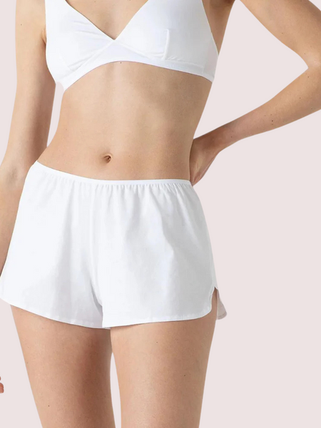 White 100% Organic Cotton French Knickers