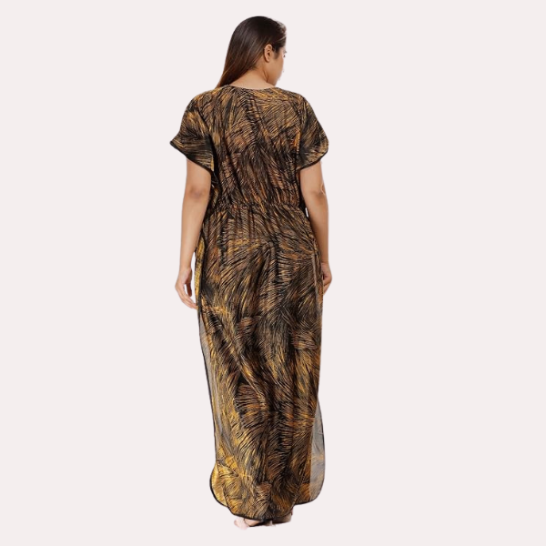 Printed Satin Nightie for Girls/Women - My Vastra
