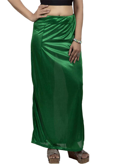 Indian Saree Shining Solid areas for silk Slips Skirt For Her. - My Vastra