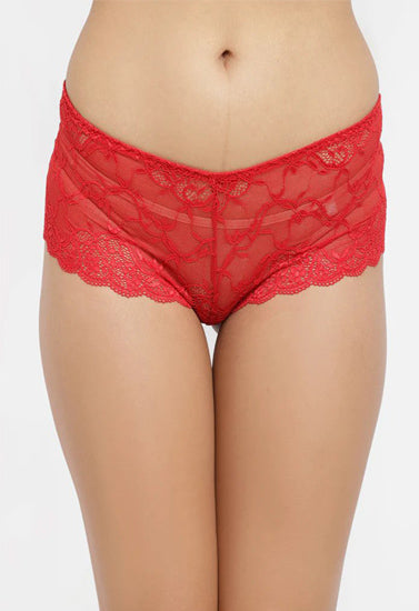 Stylish lacy Hip-Hugger Boyshort - My Vastra