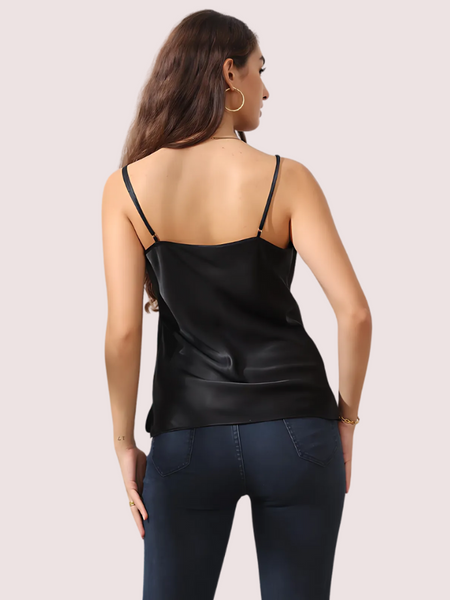 Luxury Cowl Neck Silk Camisole for Evening