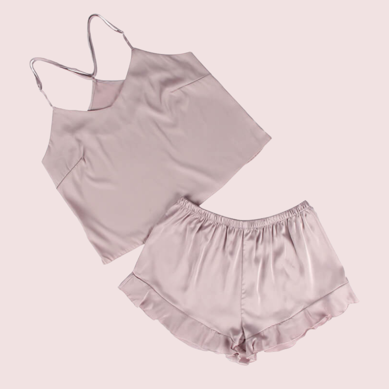 Comfortable Plus Size Cami Shorts Sleepwear Set - My Vastra