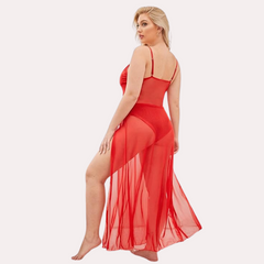 Soft Elegant Lace Seductive Nightgown - My Vastra