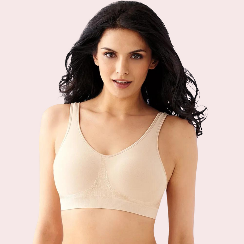 Beige Women's Ultimate Sports Bra for Yoga & Gym - My Vastra