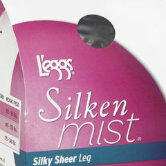 L'eggs silken mist black mist control top sheer toe - My Vastra