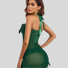French Daina Romantic Babydoll Nightwear - My Vastra