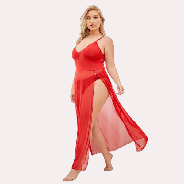 Soft Elegant Lace Seductive Nightgown - My Vastra
