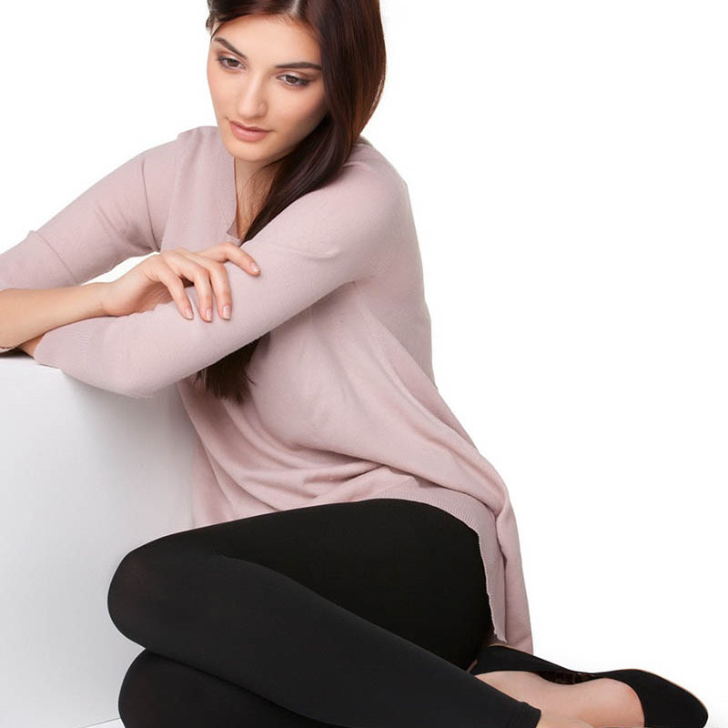 Varicel Energy Active Full Support Black Pantyhose(70 Denier) - My Vastra