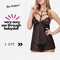 Midnight Muse Black Lingerie Gift Box - My Vastra
