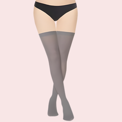 Classic Sheer Stockings – Pack of 2 (Grey & Nude Shades)