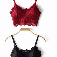 2 pack luxury lace padded bralette - My Vastra