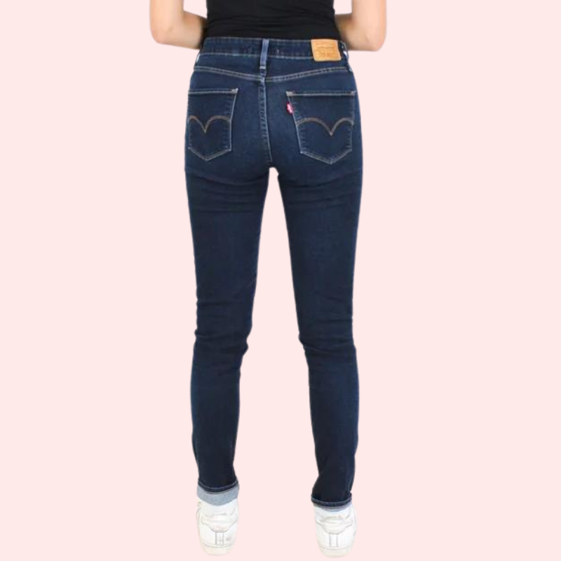 Elegant Women's Skinny Fit Slim Denim Pants - My Vastra