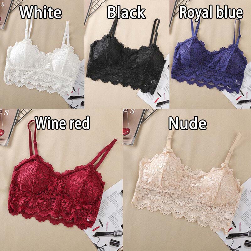2 pack luxury lace padded bralette - My Vastra