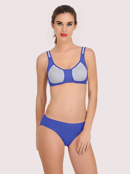 Fitness Flourish Sports Bra Panty Set (2 pack)