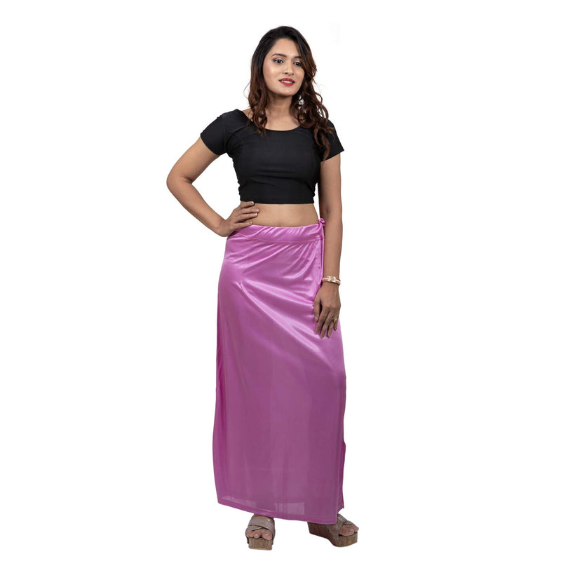 Ladies Underskirt Inskirt Slip Glossy Silk - My Vastra