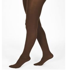 Copper Key Microfiber Opaque Brown Tights - My Vastra
