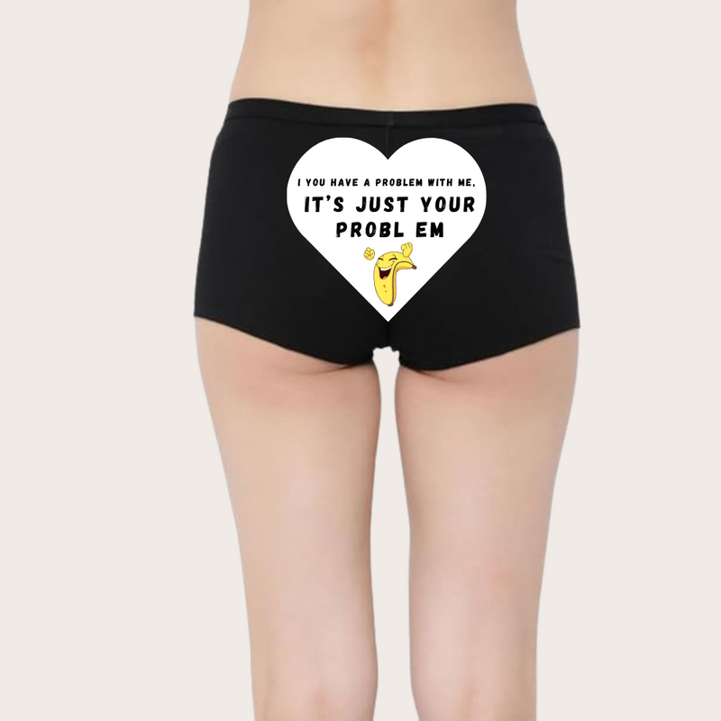 Customized Naughty Quotes Underwear - My Vastra