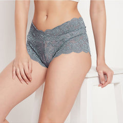 Lace Solid Women's Boy Shorts - My Vastra