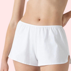 White 100% Organic Cotton French Knickers - My Vastra