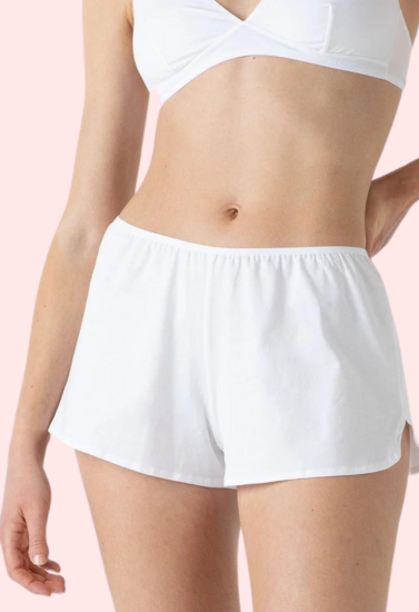 White 100% Organic Cotton French Knickers - My Vastra