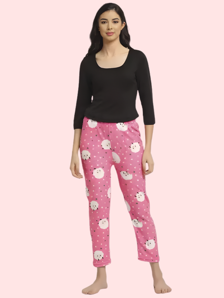 Ladies’ Woolen Pajama for Winter (Pk of 2)