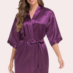 Lavish Silk Robe, Perfect for Evening Soirées - My Vastra