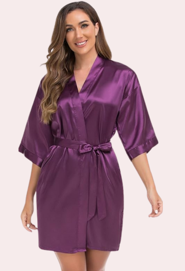 Lavish Silk Robe, Perfect for Evening Soirées - My Vastra