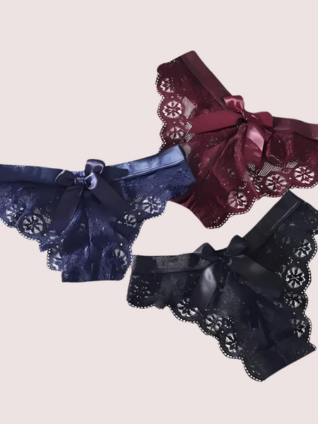 French Daina Premium Lace String in Elegant Gift Box