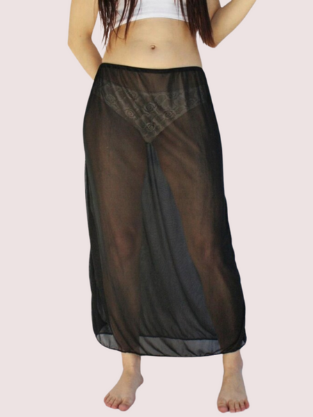 Sheer Underskirt Petticoat for Plus Size Ladies