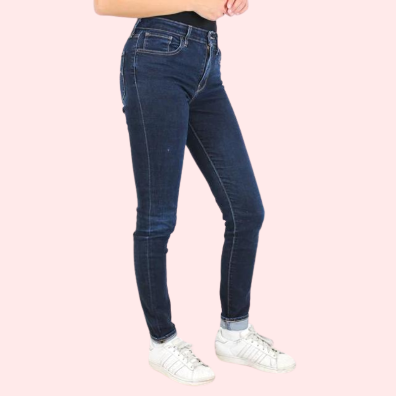 Elegant Women's Skinny Fit Slim Denim Pants - My Vastra