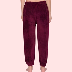 Solid Warm Wool Ladies Pajama (Pack of 2)